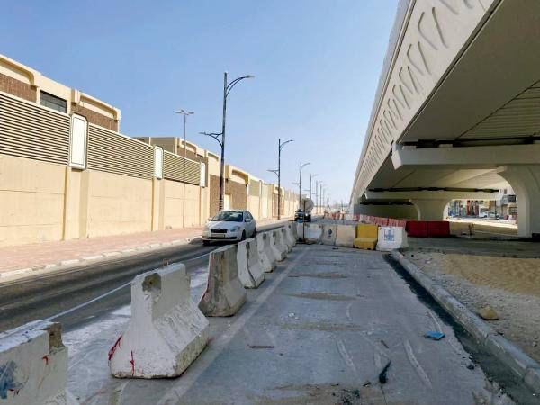 أمانة الشرقية تنتهي من تنفيذ جسر تقاطع طريق الأمير نايف مع الشارع الثامن عشر بالدمام