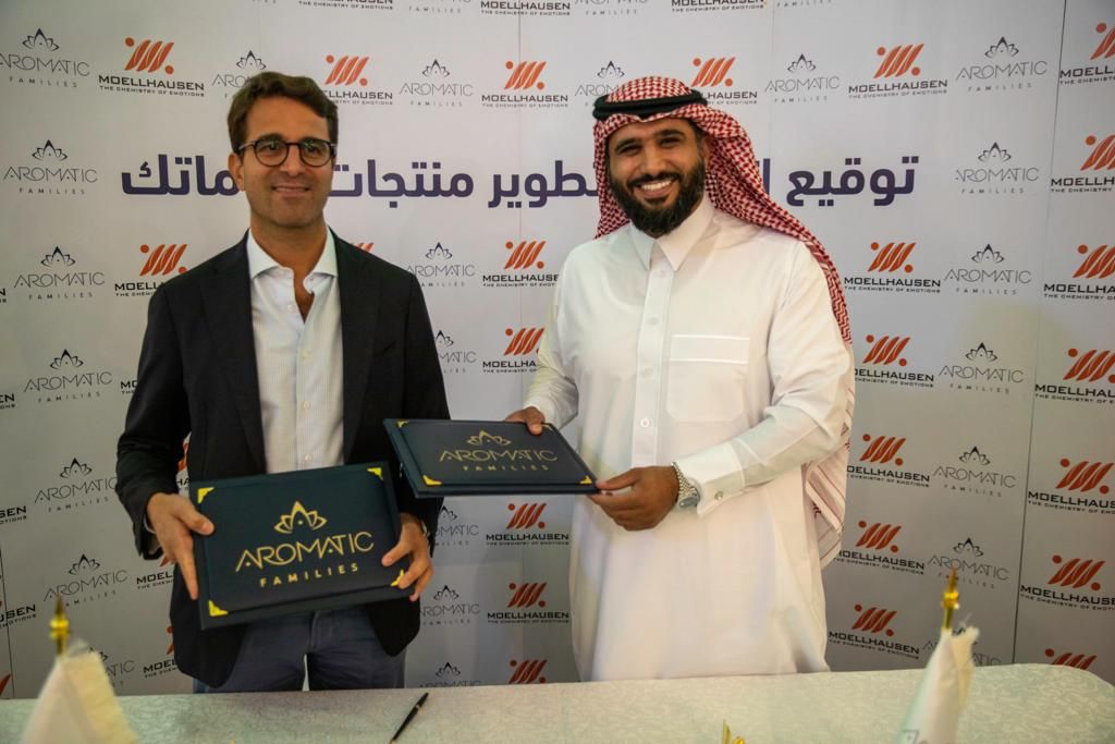 أروماتك توقع اتفاقية مع مول هاوزن الإيطالية وتفتتح فرعها الخامس
