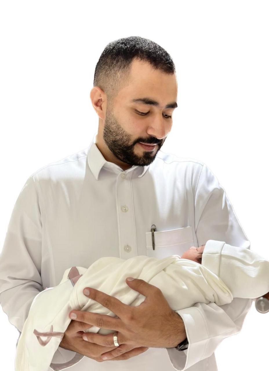 فارس زيني يرزق بمولودته البكر ( حور )