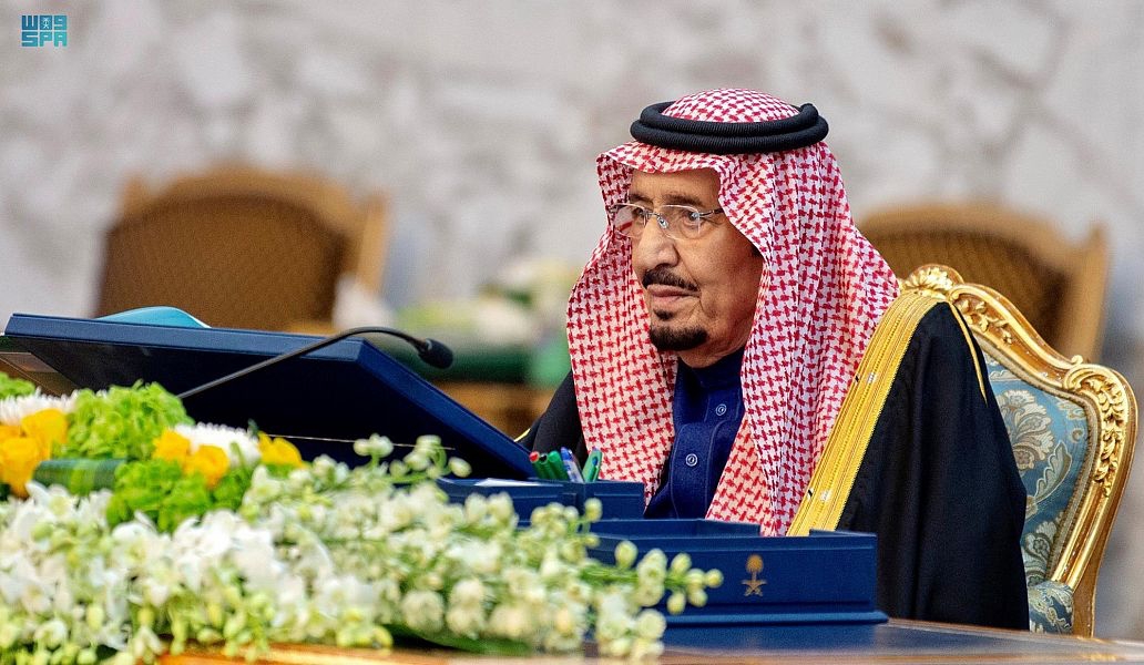 خادم الحرمين الشريفين يرأس جلسة مجلس الوزراء