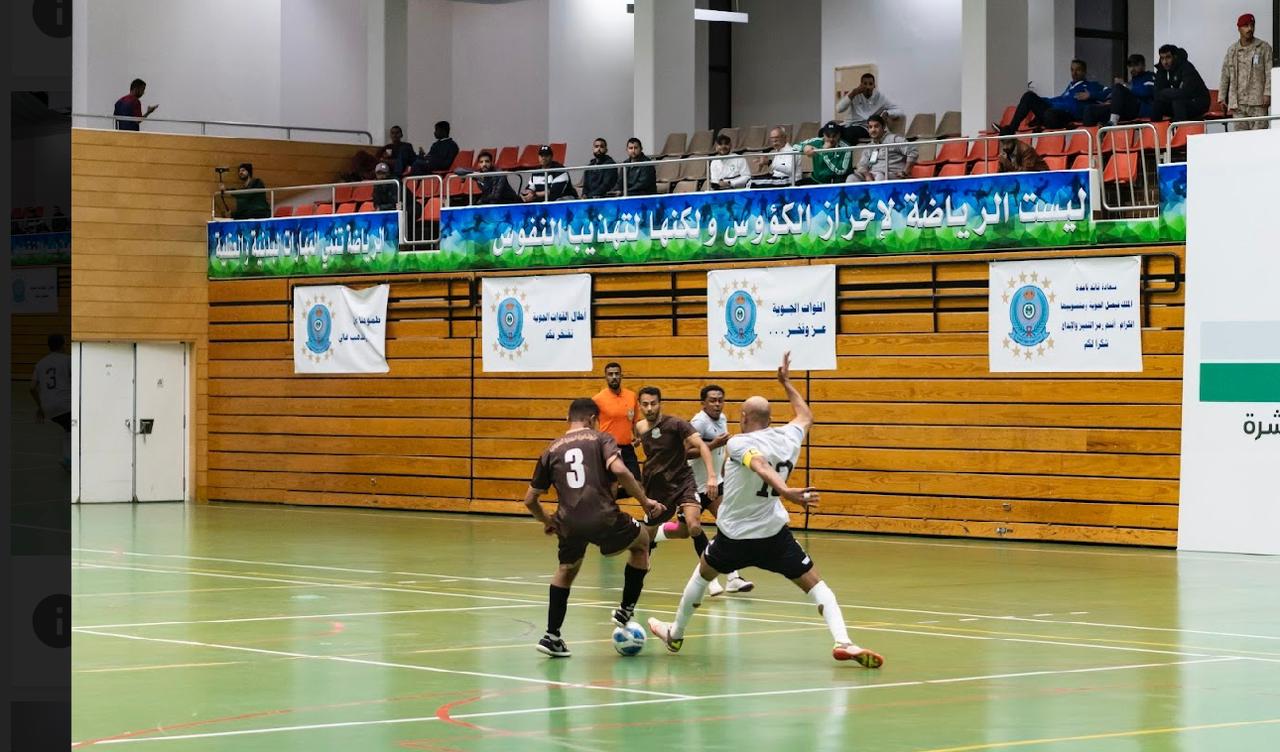 منتخبا الجوية والبرية يتأهلان لنهائي كرة القدم بدورة الألعاب الرياضية للقوات المسلحة في تبوك