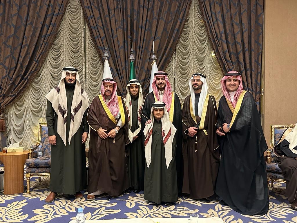 آل السيف يحتفون بزفاف الطبيب فيصل