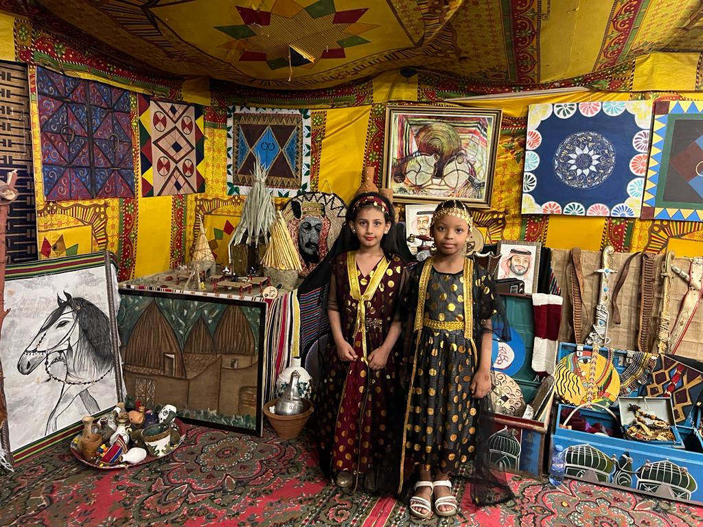 فريق بيش ارت يتألق في يوم التأسيس بمهرجان بلو كاوست 