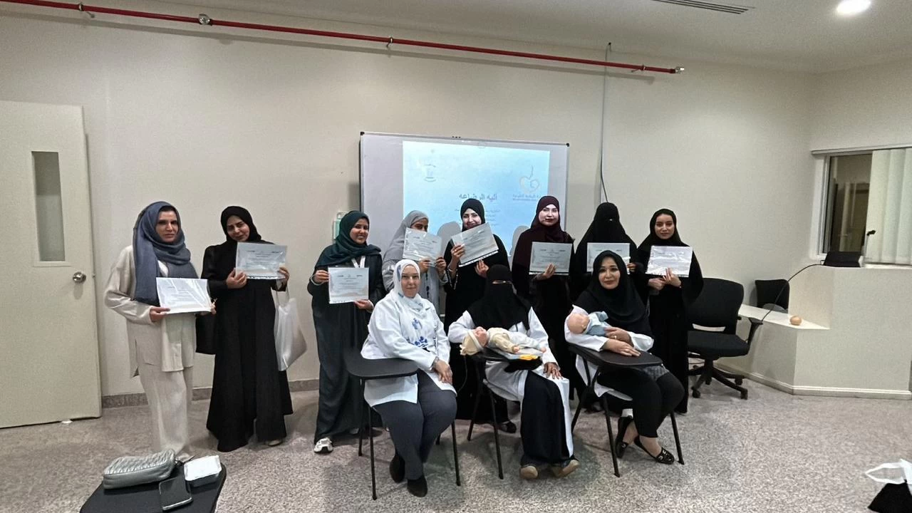 جمعية الرضاعة الطبيعية تختتم فعاليات دورة اعداد المرشدات
