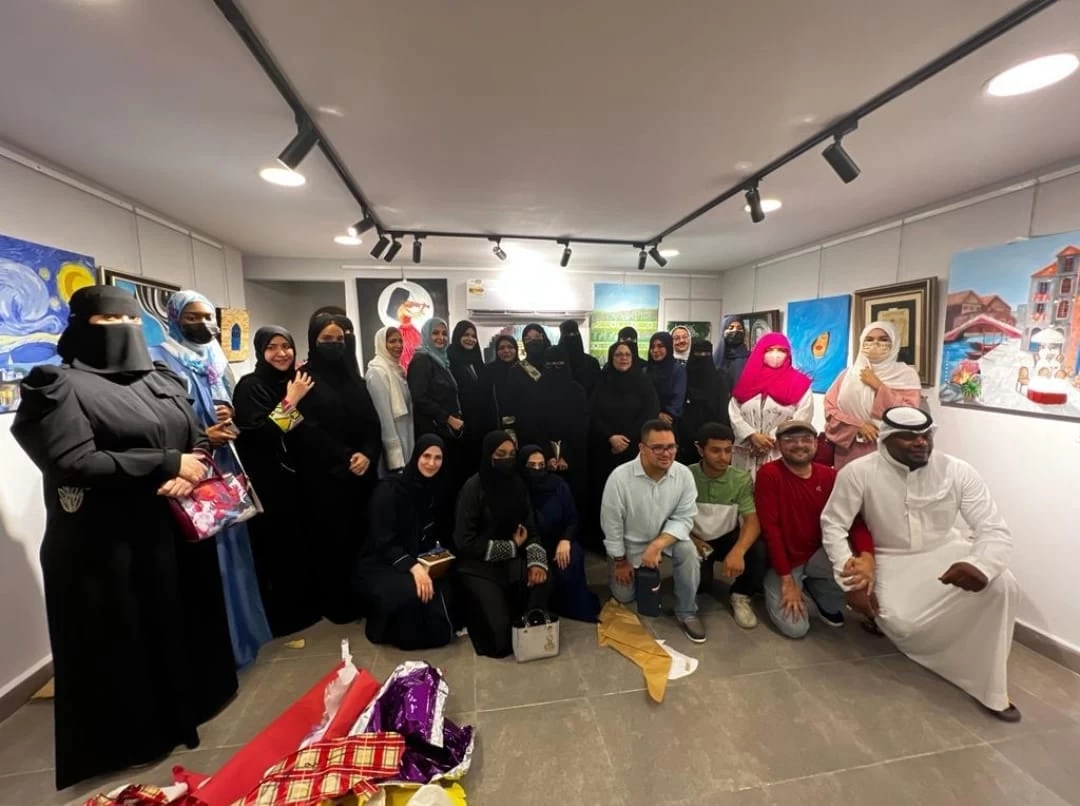 معرض "مفاجأة " يبهر زواره بجاليري لمسة فن