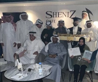 ملتقى أبو ساهر الفني يكرم د. هاني حلواني بمناسبة حصوله على الدكتوراة