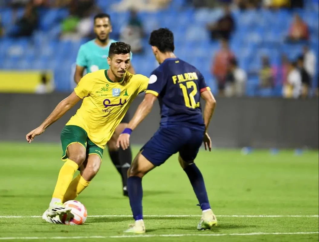 التعادل الإيجابي ينهي مواجهة الخليج والحزم ضمن الجولة الرابعة من دوري المحترفين السعودي
