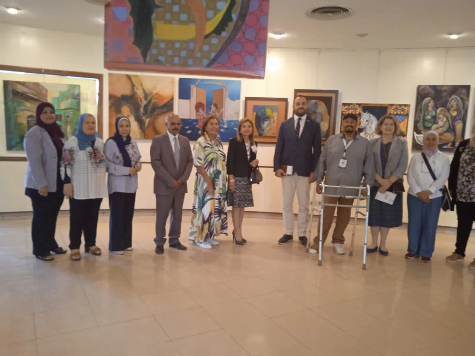 إختتام معرض رحلة فن بمشاركة سعودية كبرى