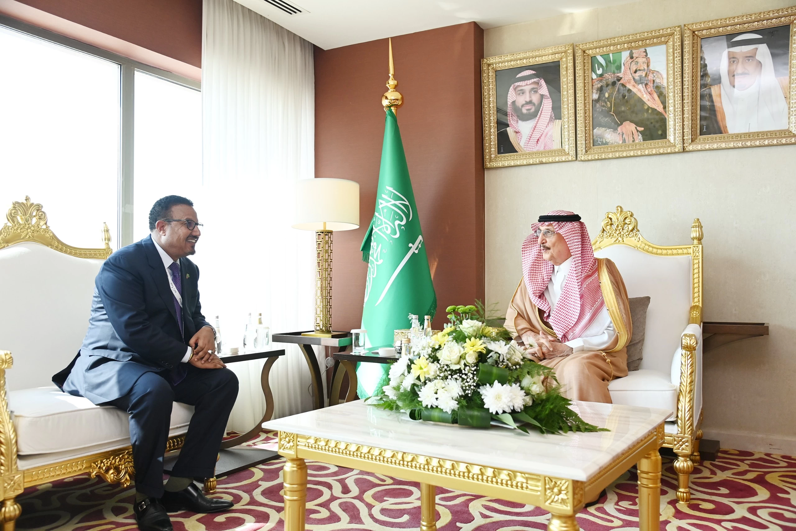 أمير منطقة جازان يلتقي سفير إثيوبيا لدى المملكة..