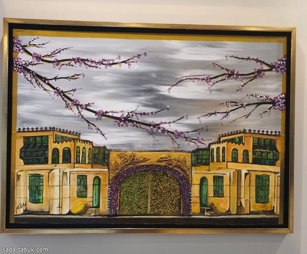 الفنانة التشكيلية د. نجلاء أحمد تشارك بمعرض "فجر" بجمهورية مصر