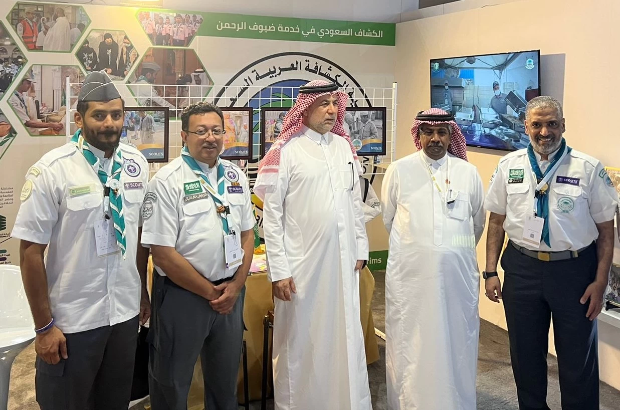 المفوض العام للكشافة القطرية يُشيد بالكشافة السعودية في خدمة الحجاج والمعتمرين