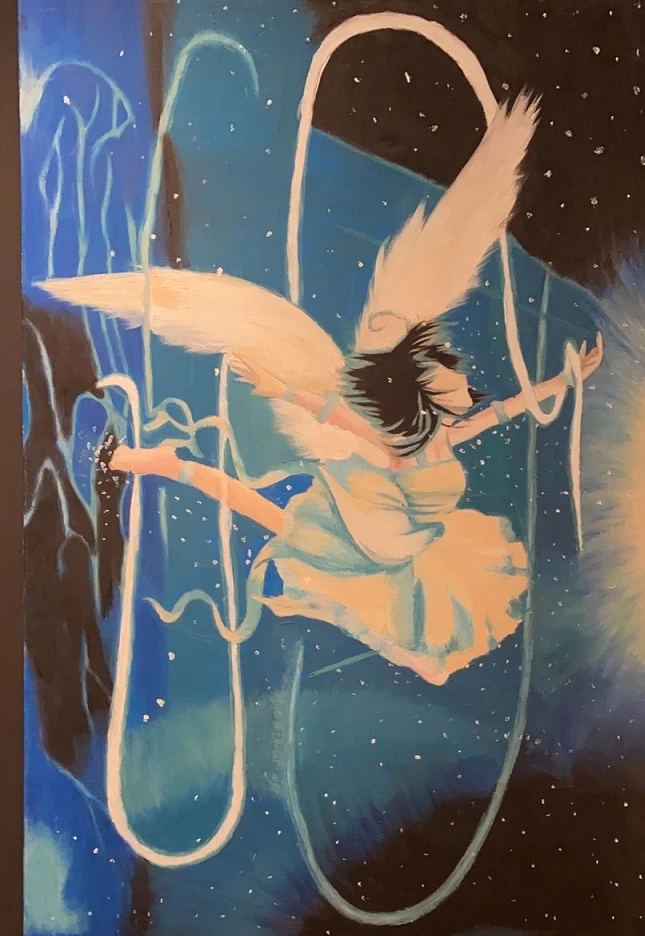 جائزة الشيخ محمد بن صالح تقيم معرض "خالد التشكيلي لذوي الإعاقة" بريشتي أتحدى إعاقتي (3)