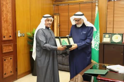 العواد يشكر مدير فرع الرئاسة العامة للبحوث العلمية والإفتاء في جازان على جهود إنجاح المبادرات