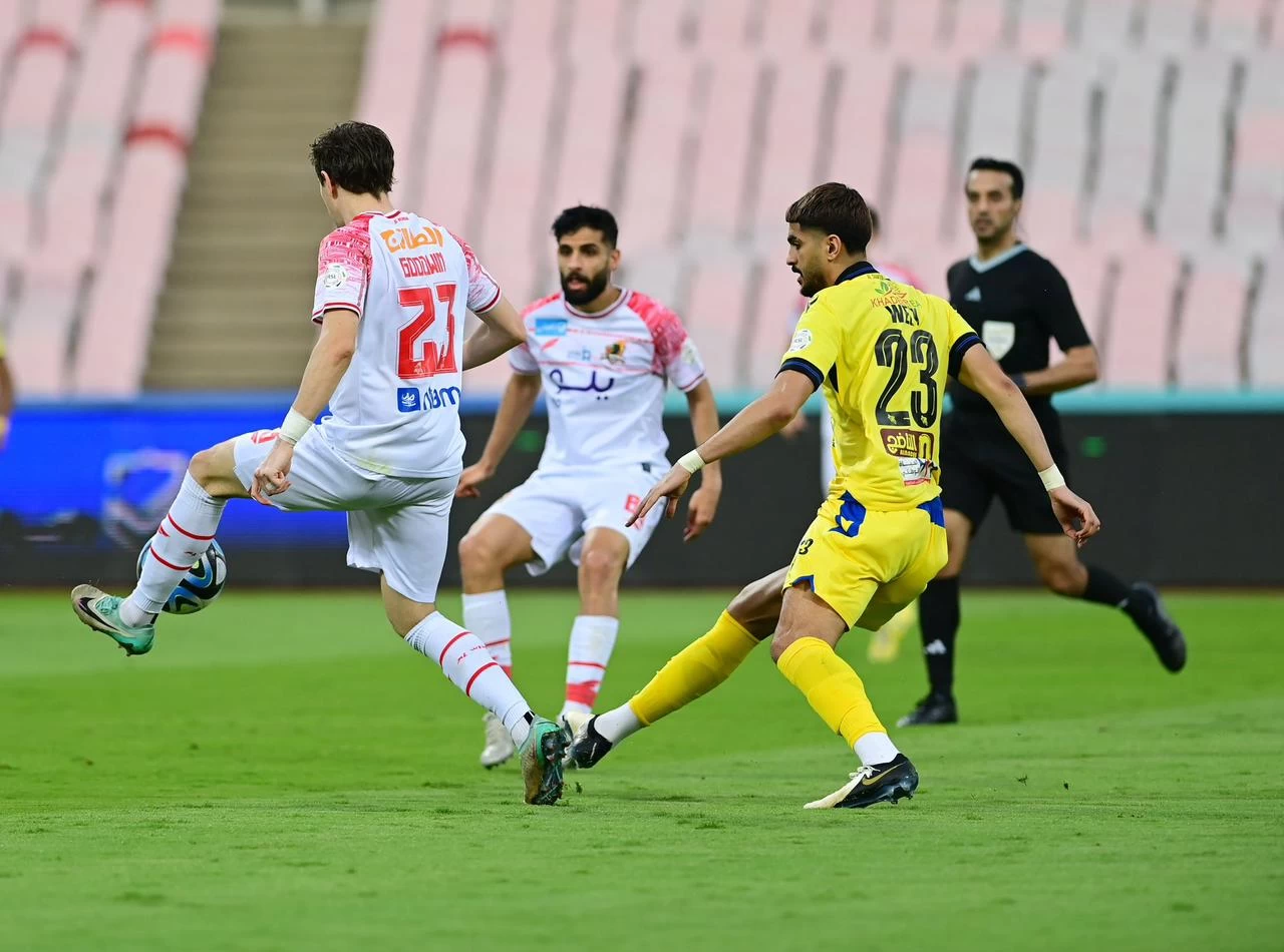 التعاون والوحدة يتعادلان إيجابياً بنتيجة 3-3.