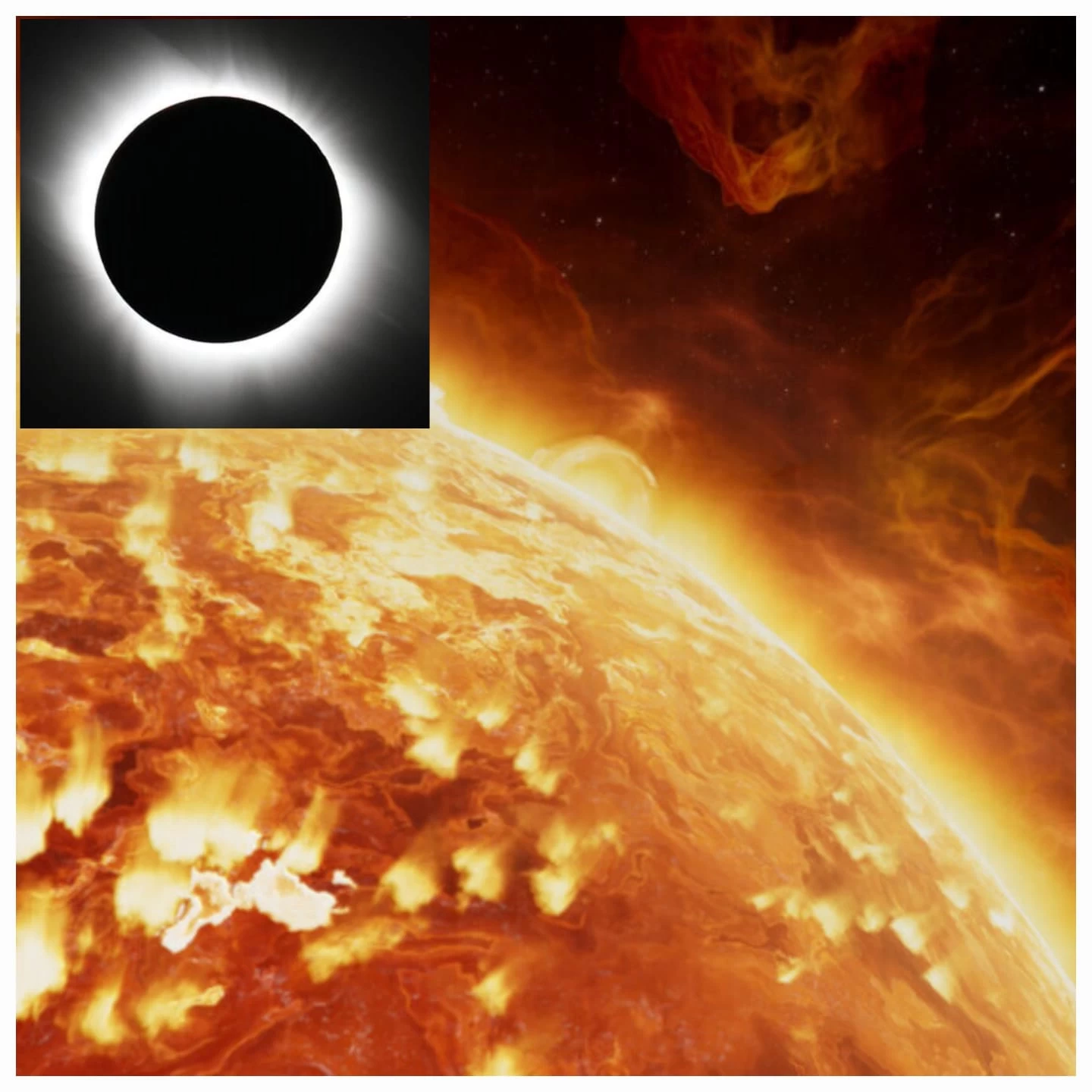 ظواهر فلكية فريدة ونادرة يمكن رؤيتها خلال الكسوف الكلي يوم ٢٩ رمضان 