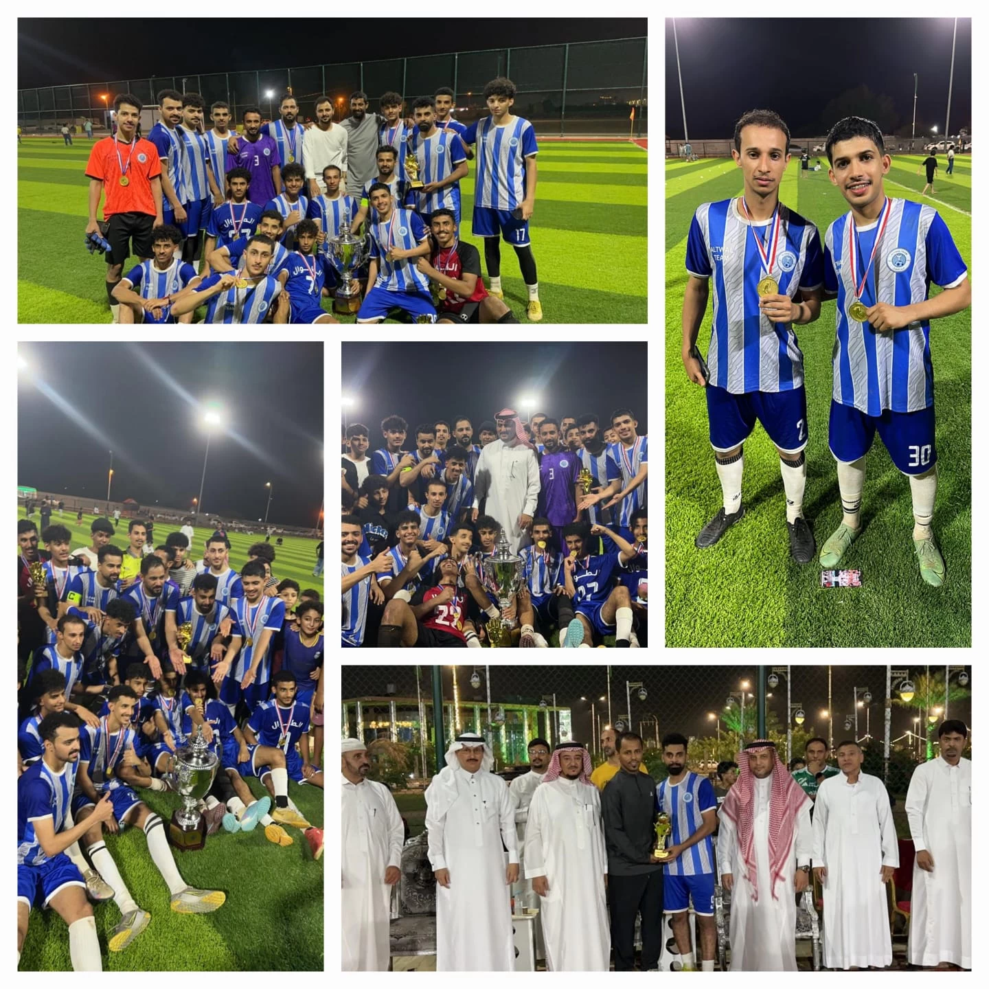 فريق الطوال يحصد لقب بطولة دورة الطوال الرمضانية