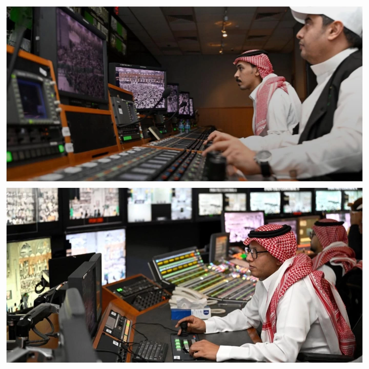 كوادر سعودية تنقل للعالم الأجواء الروحانية من المسجد الحرام