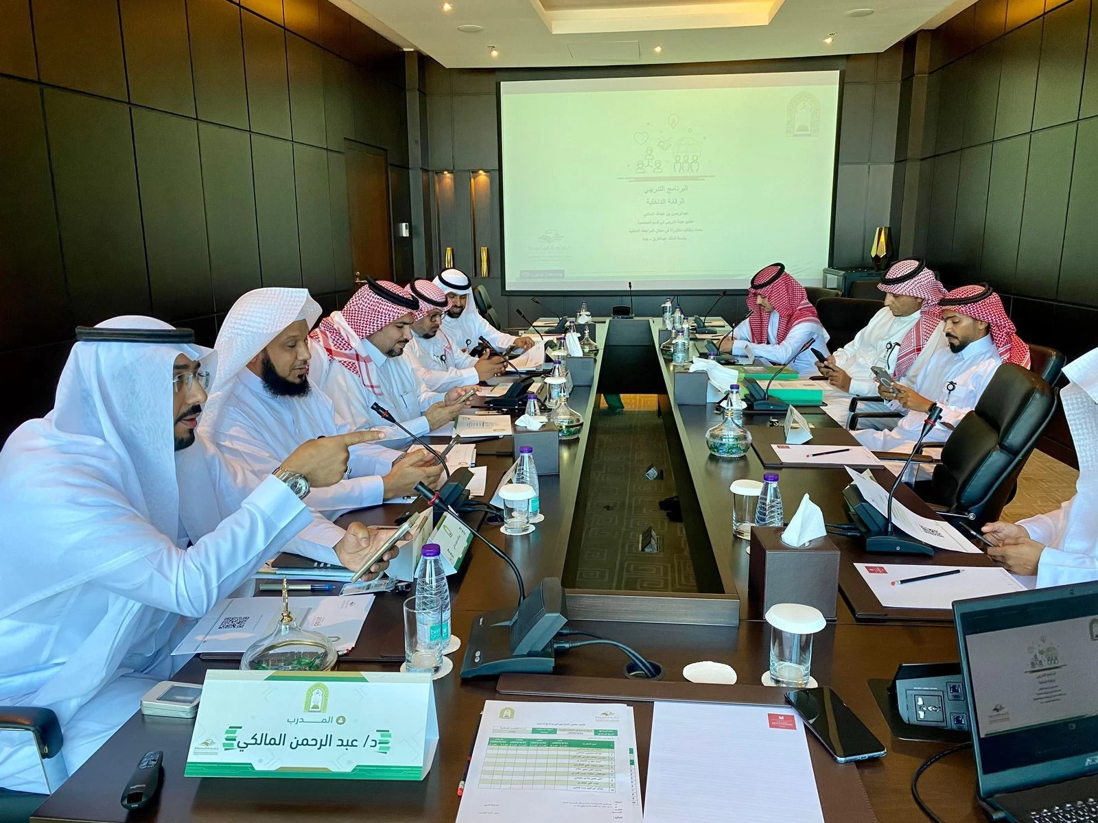 الشؤون الإسلامية في جازان تقيم دورة تدريبية في المراقبة الداخلية