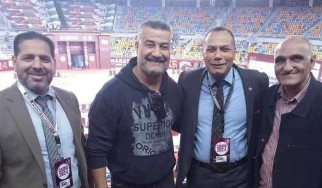 المدرب أشرف عبدالعاطي يحصل على الحزام الأسود دان 7