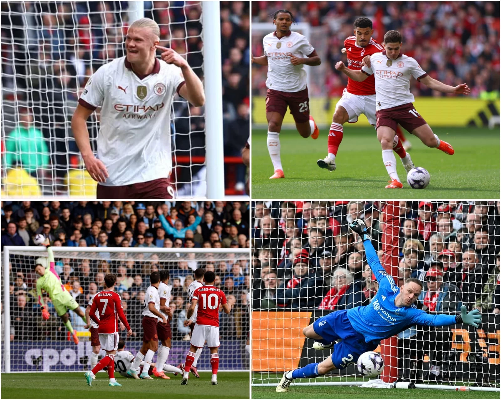 دي بروين يقود مانشستر سيتي لهزيمة نوتنغهام فورست بهدفين نظيفين  