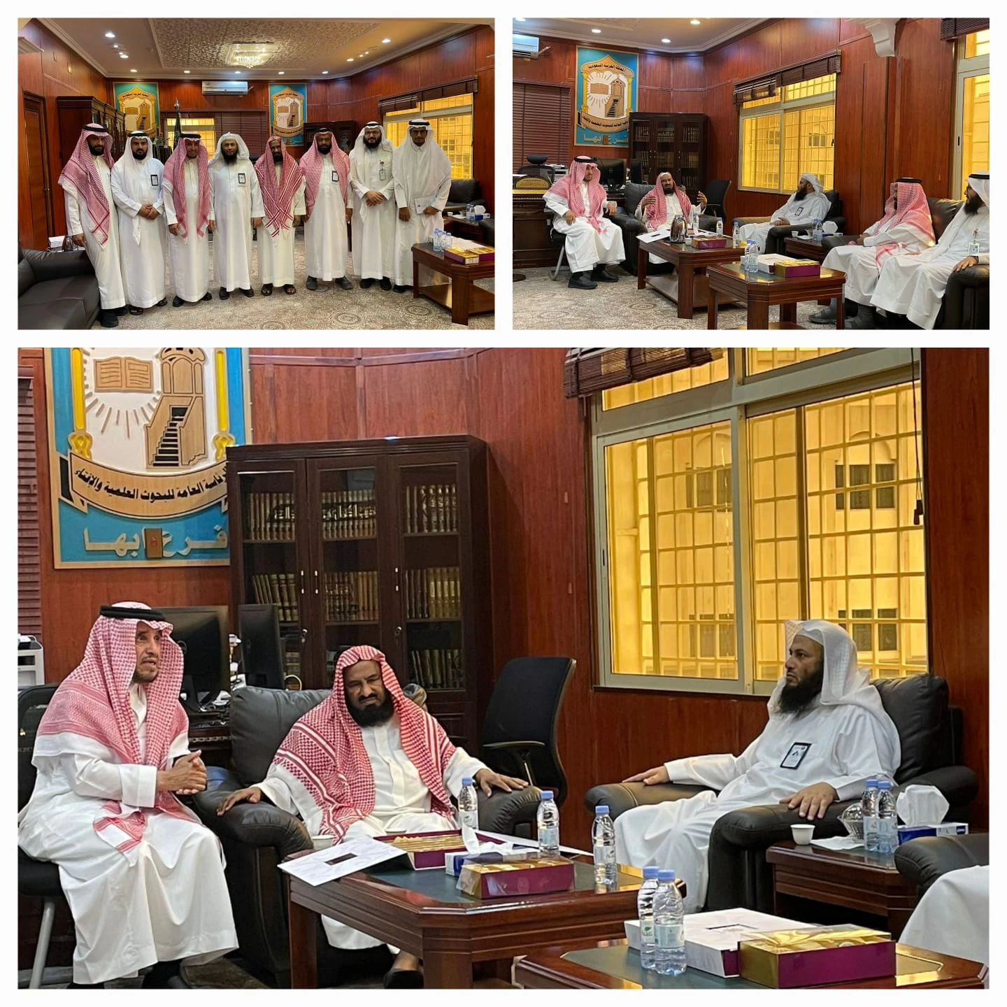 مفوض الإفتاء بمنطقة عسير يستقبل مدير عام فرع الرئاسة العامة لهيئة الأمر بالمعروف والنهي عن المنكر بالمنطقة
