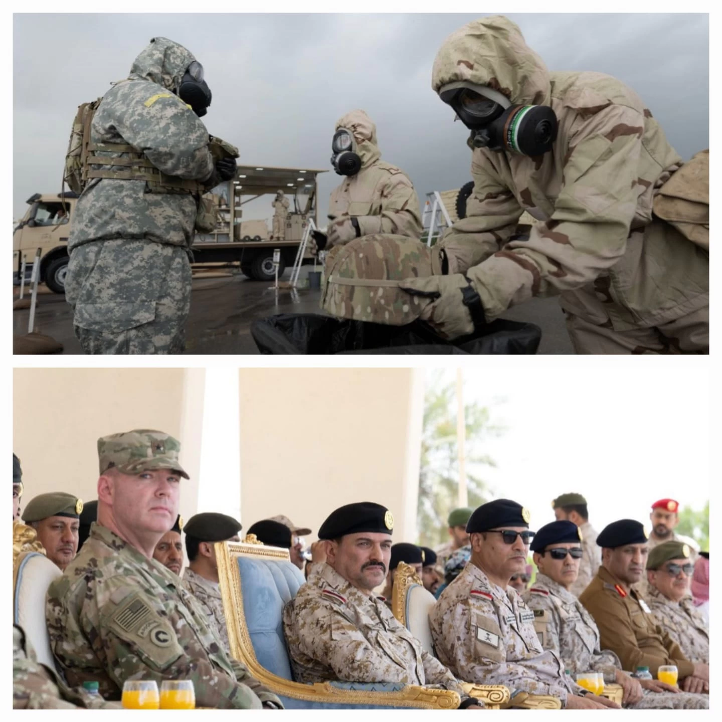 تنفيذ مناورات التمرين السعودي الأمريكي المشترك " درع الوقاية 4 " بالظهران 