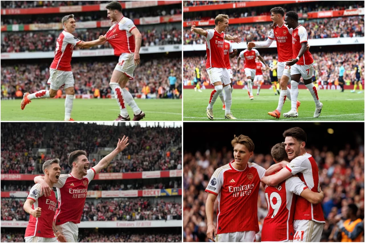 أرسنال يستعرض أمام بورنموث بثلاثية 