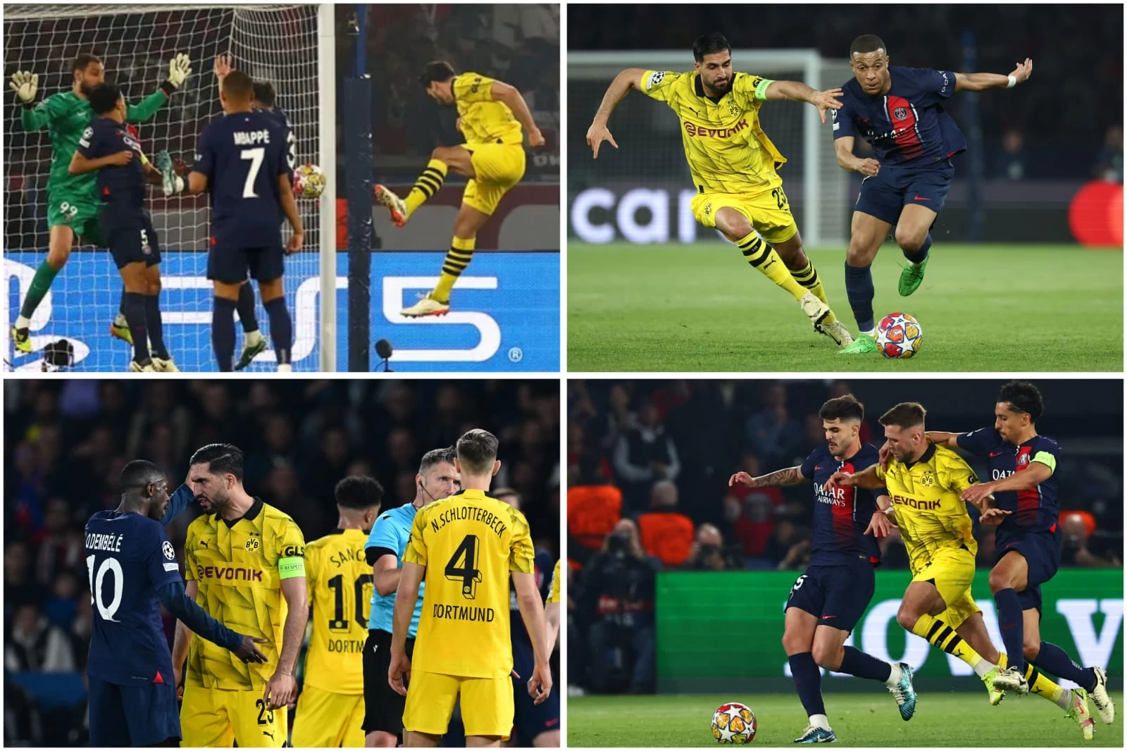 دورتموند يطفيء أنوار باريس ويعبر لنهائي الأبطال برأسية هوملز