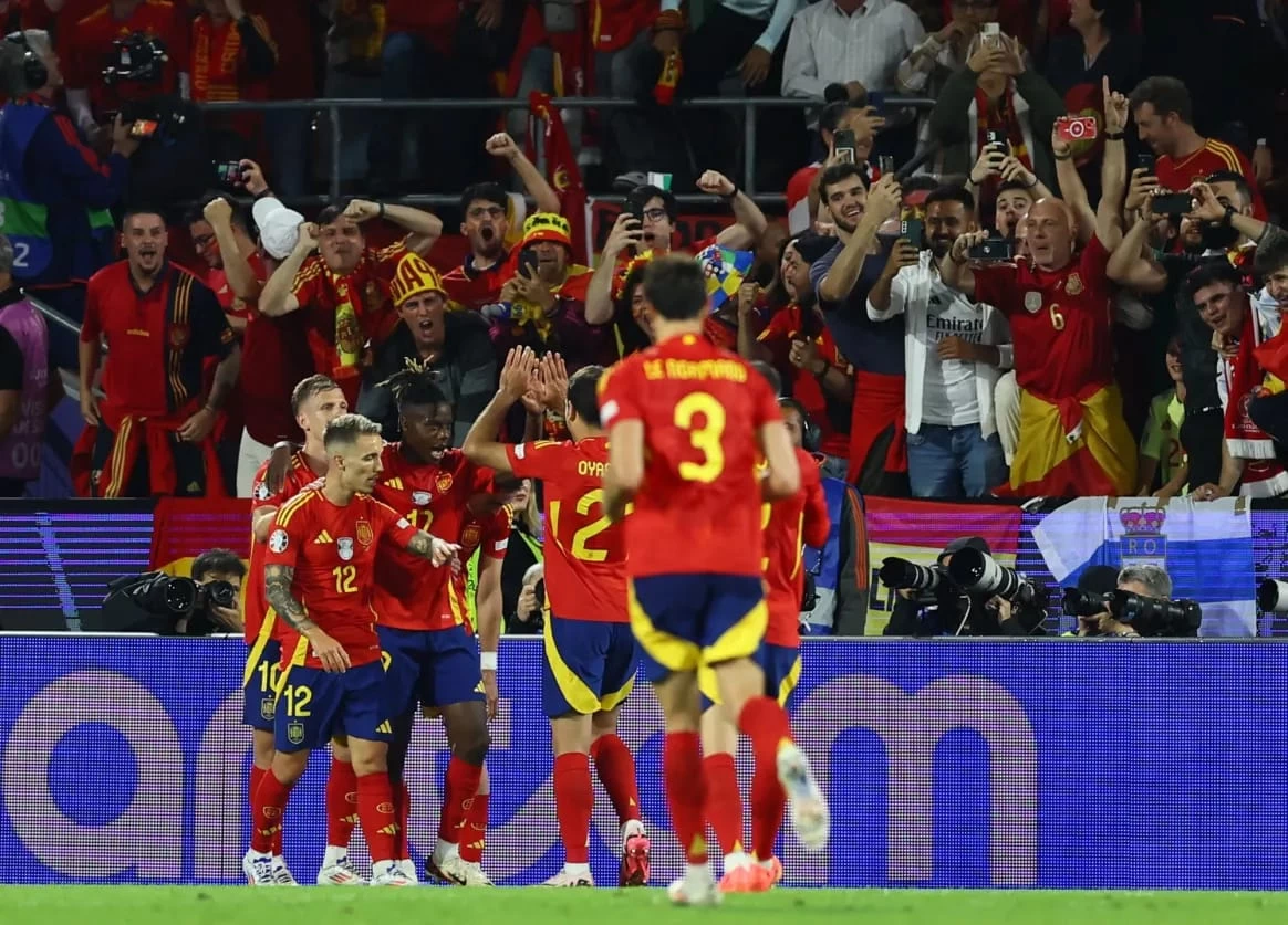 إسبانيا تنهي مغامرة جورجيا برباعية وتضرب موعداً مع ألمانيا 