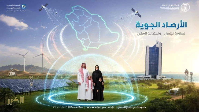 المملكة تُشارك العالم العربي الاحتفاء باليوم العربي للأرصاد الجوية