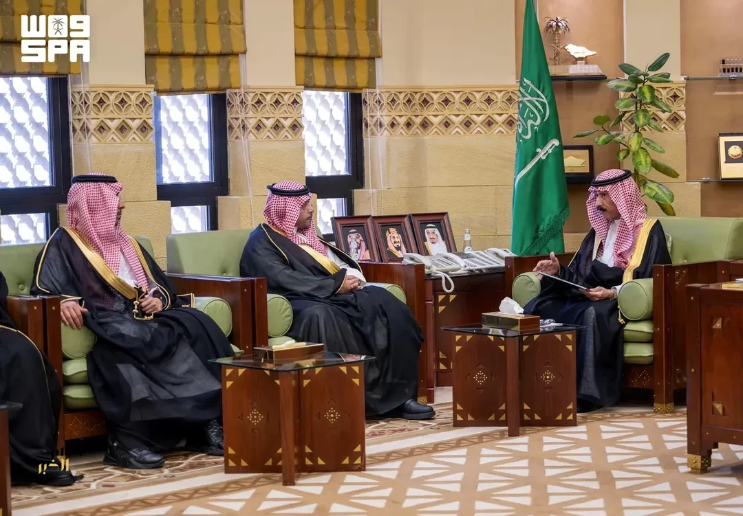 وكيل إمارة منطقة الرياض يستقبل مدير عام فرع وزارة التجارة بالمنطقة