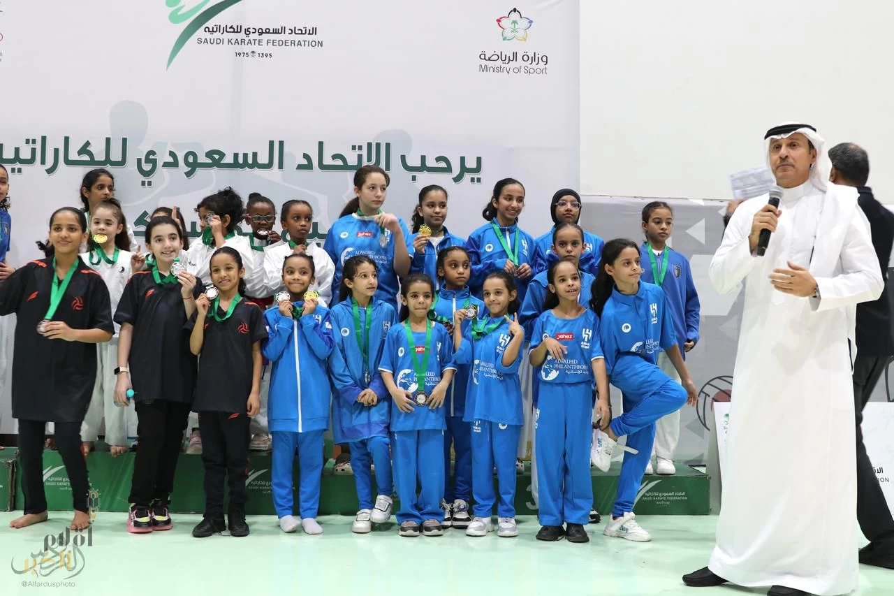 نادي حراء يحصل على ذهبية بطولة المملكة في لعبة الكارتية