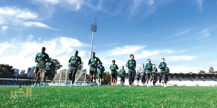 المنتخب السعودي يبدء تدريباته استعدادًا لأستراليا