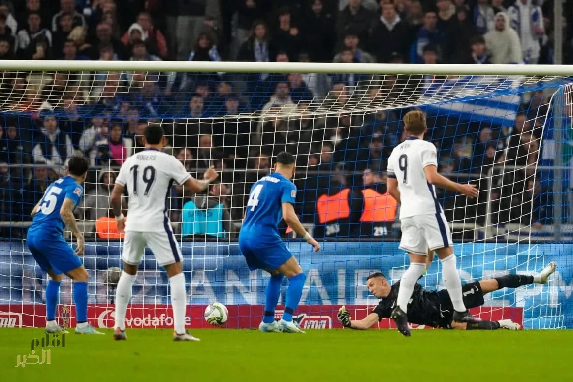 إنجلترا تتصدر مجموعتها بفوزها على اليونان في دوري الأمم الأوروبية