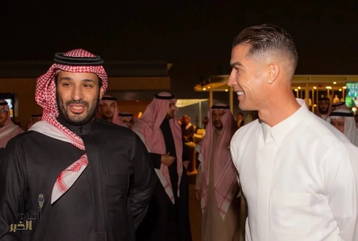 رونالدو: يسعدني أن احتفل بيوم التأسيس مع ولي العهد