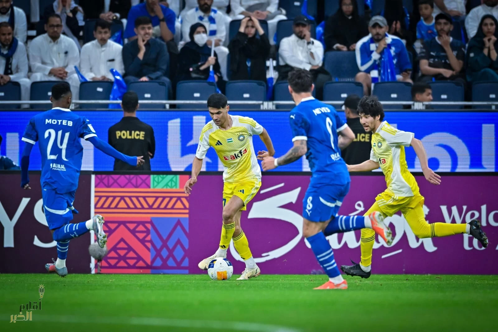 أمواج الزعيم تغرق باختاكور .. الهلال لربع نهائي نخبة آسيا
