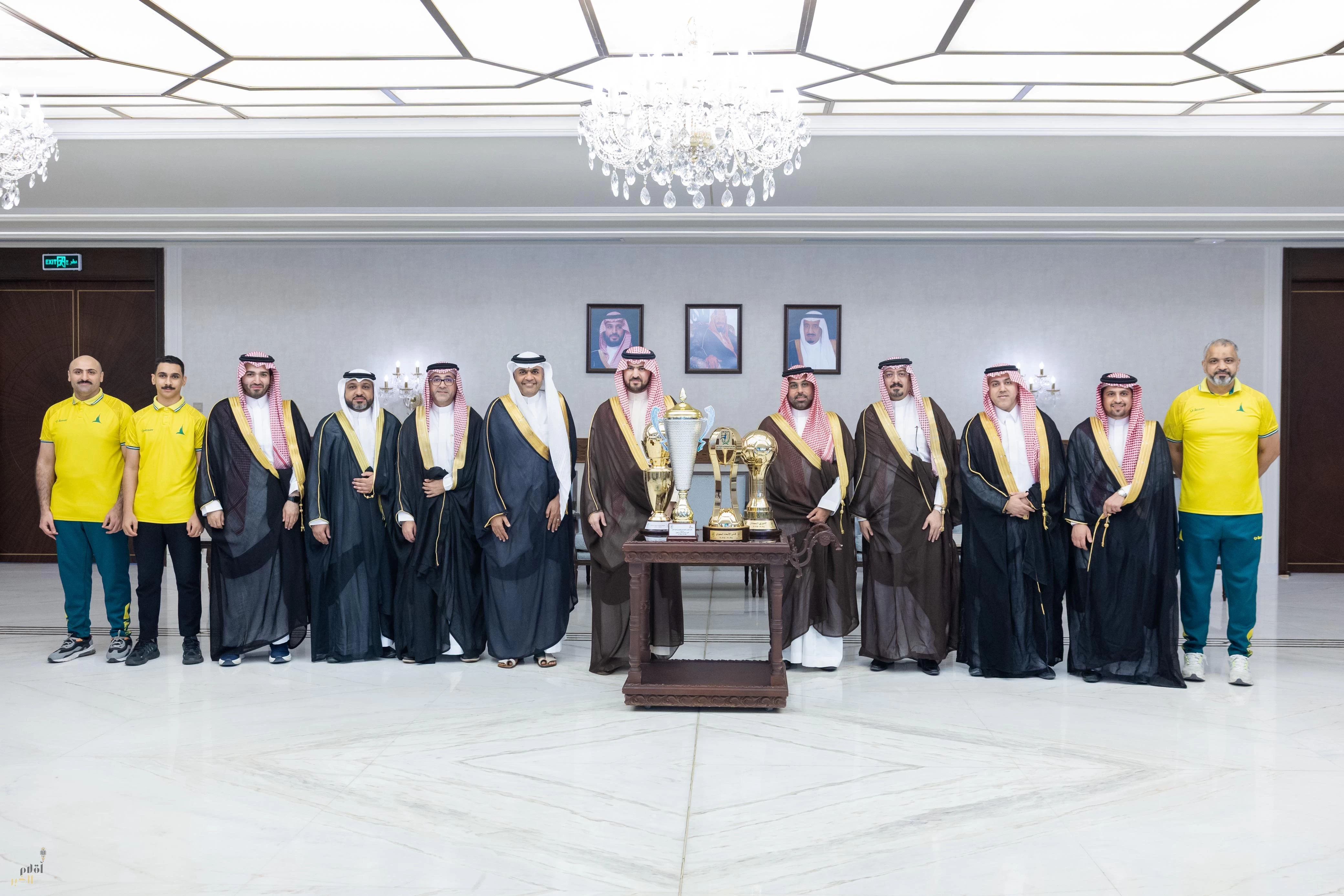 نائب أمير الشرقية يهنئ نادي الخليج ويشيد بإنجازاته المتعددة