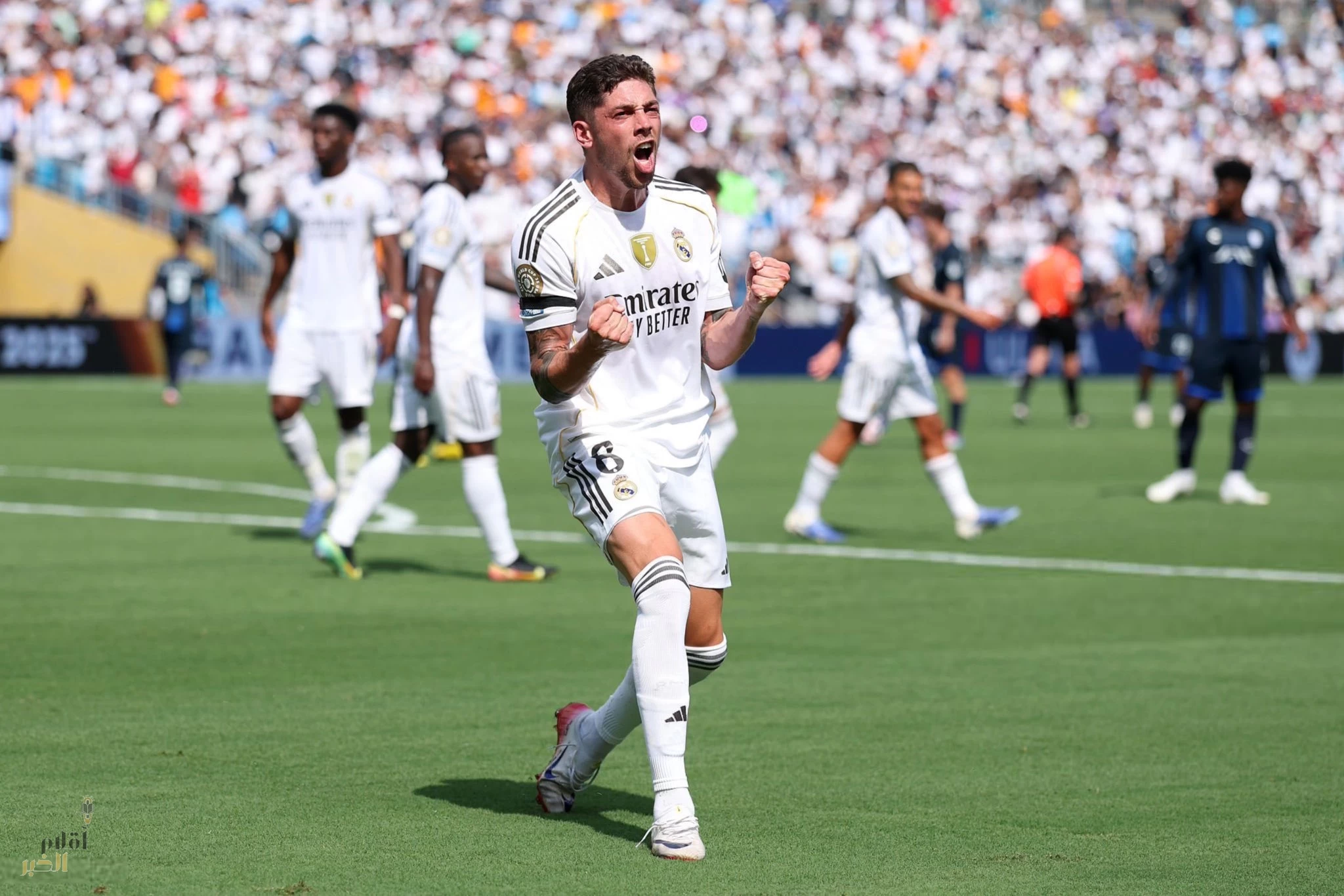 رغم الطرد.. ريال مدريد ينتزع نقاط باتشوكا