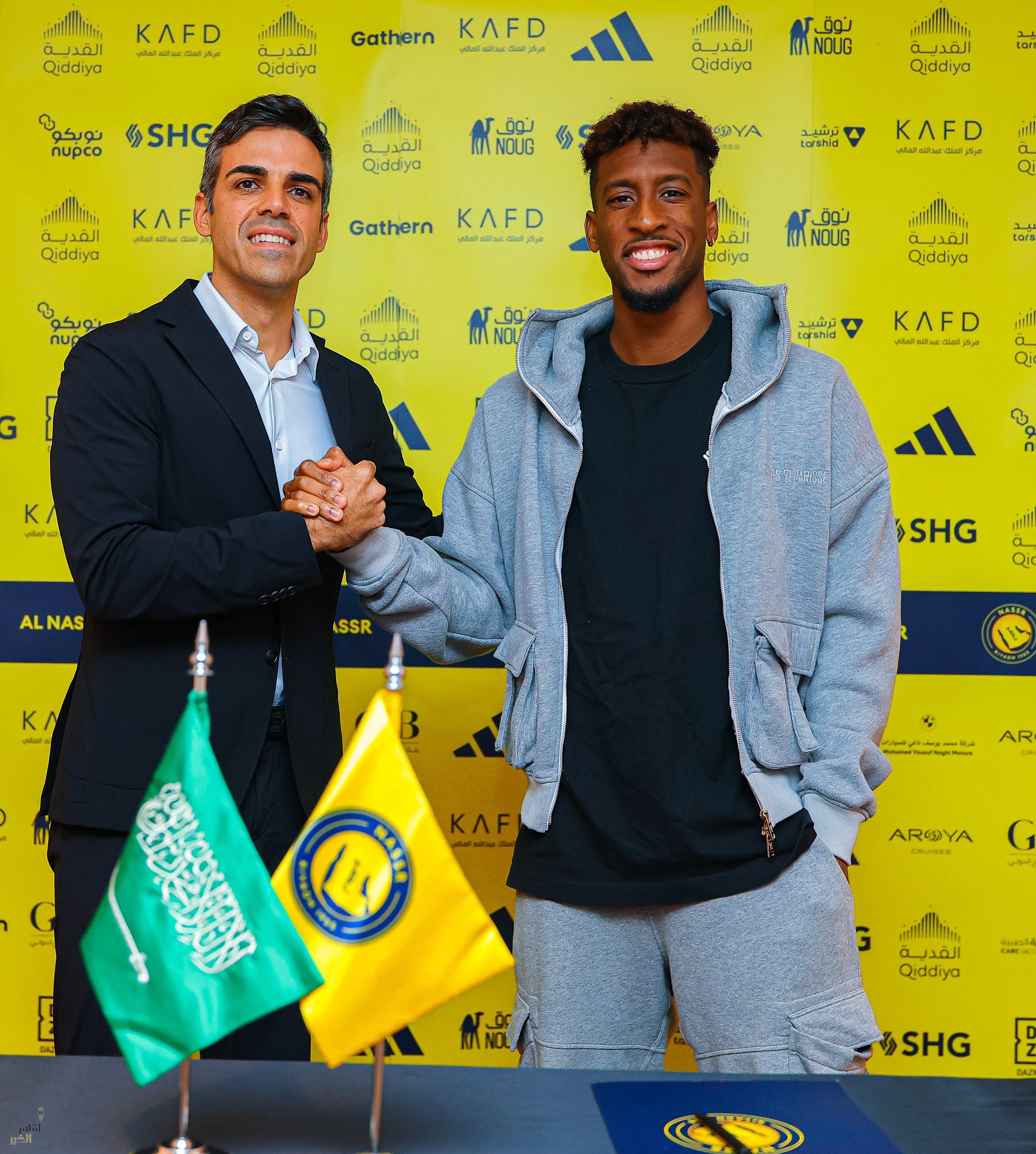 النصر يعلن تعاقده رسميًا مع كومان