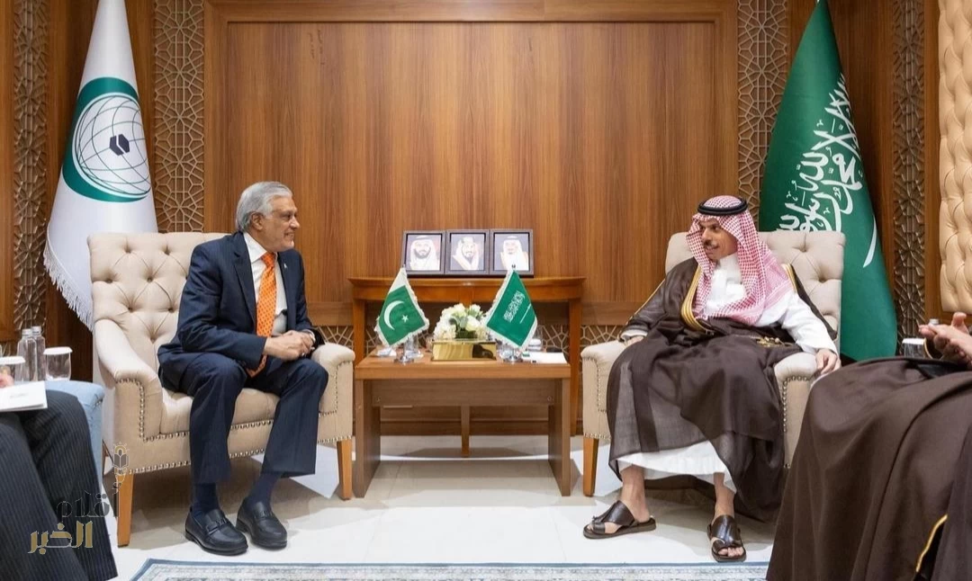 سمو وزير الخارجية ووزير خارجية باكستان يبحثان المستجدات الإقليمية والدولية وفي مقدمتها المستجدات في قطاع غزة