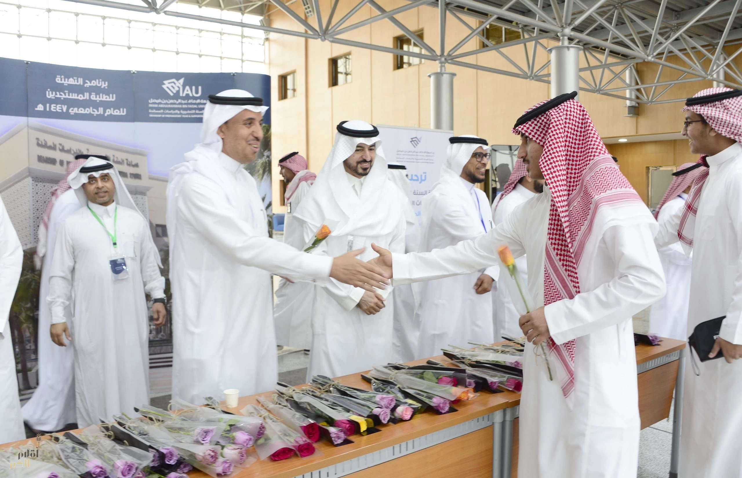 جامعة الإمام عبد الرحمن بن فيصل ترحب بطلابها المستجدين مع انطلاق العام الجامعي 1447هـ