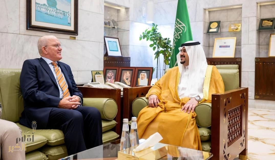 نائب أمير منطقة الرياض يستقبل سفير هولندا لدى المملكة