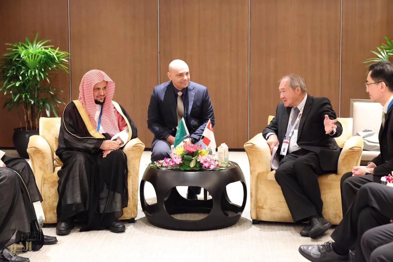 النائب العام يعقد لقاءات ثنائية مع نظرائه على هامش مؤتمر الرابطة الدولية للمدعين العامين بسنغافورة