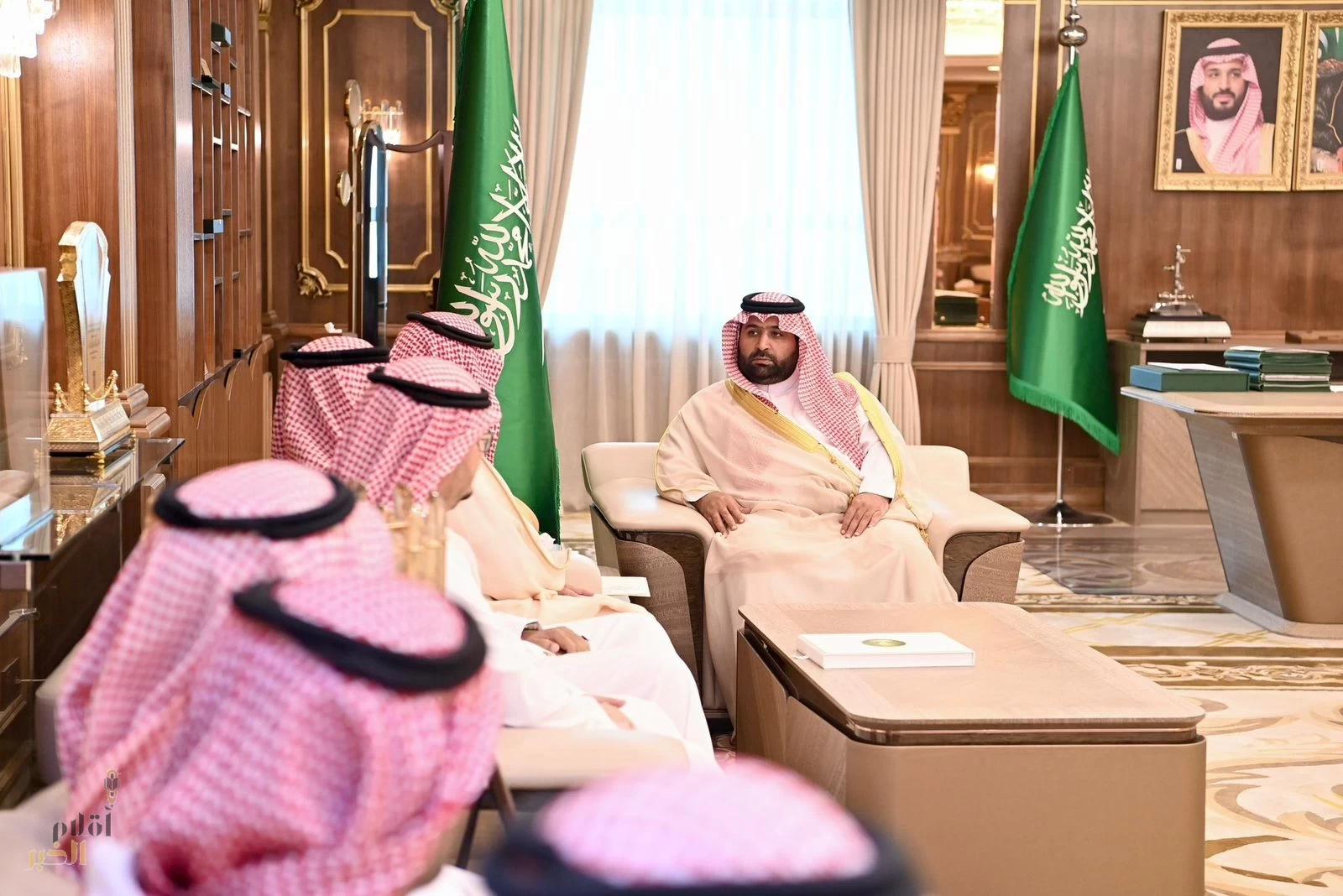 أمير منطقة جازان يستقبل مدير عام فرع وزارة البيئة والمياه والزراعة بالمنطقة