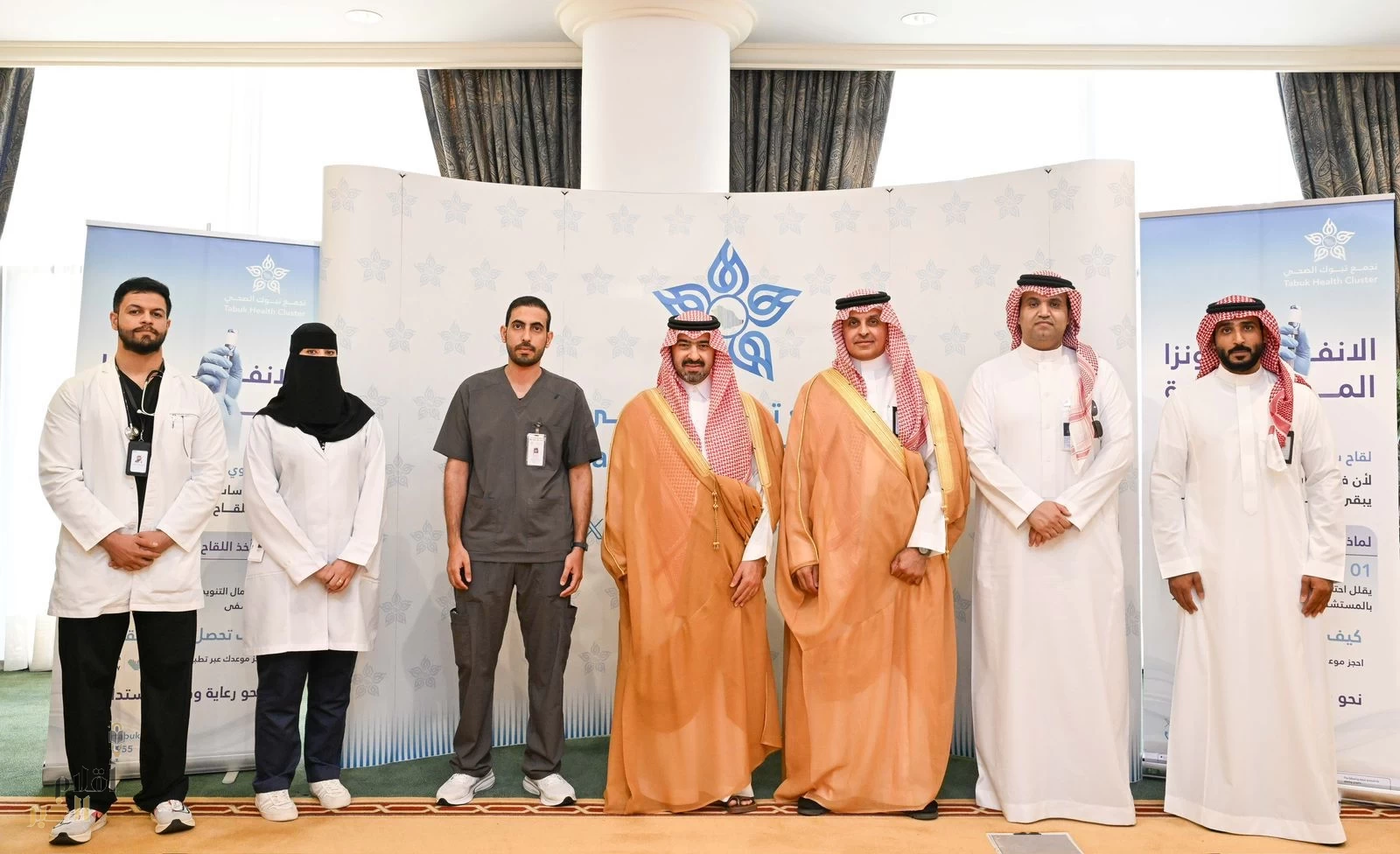 نائب أمير منطقة تبوك يدشن حملة التطعيم ضد الإنفلونزا الموسمية