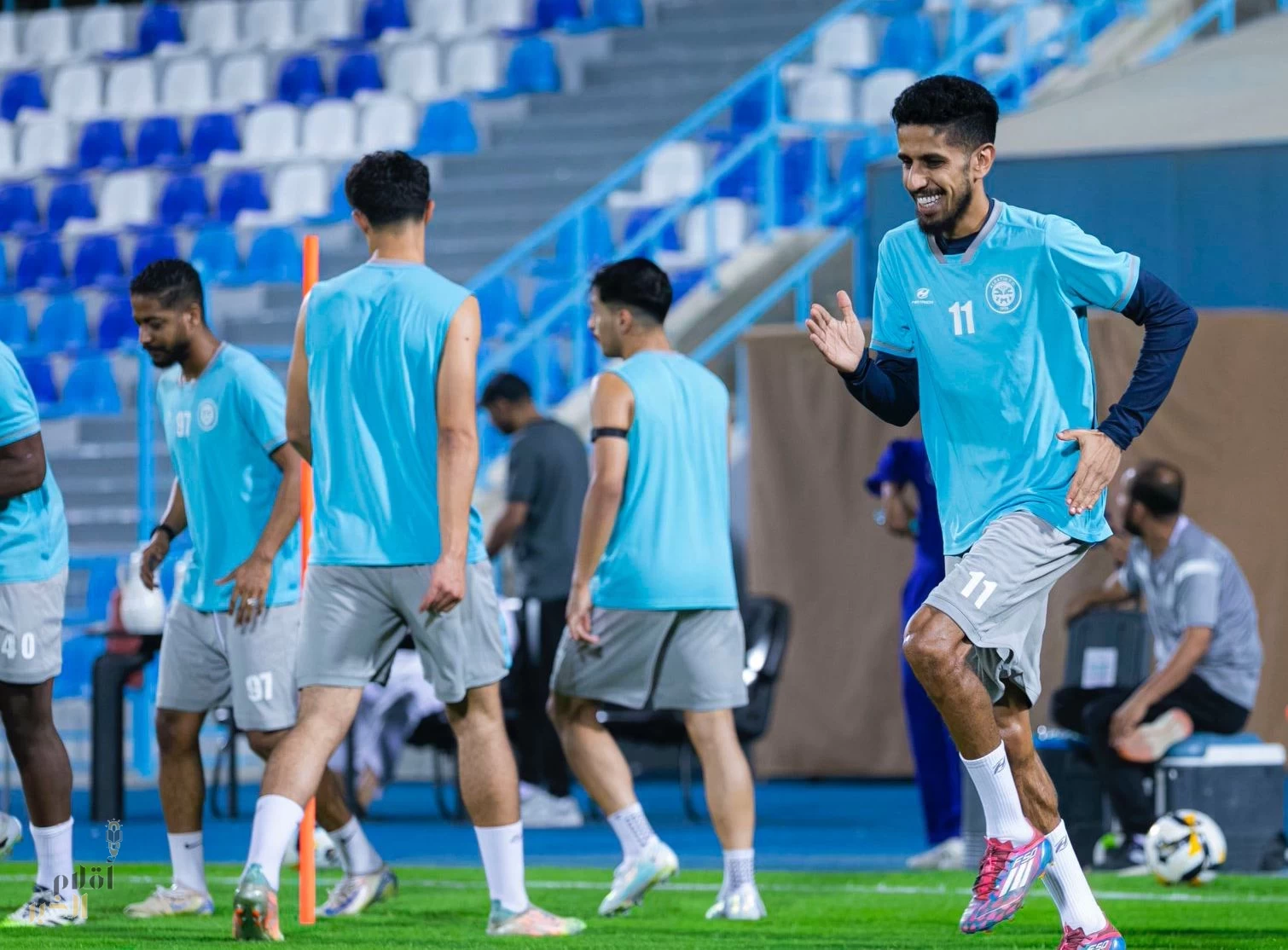 الباطن يختتم تحضيراته لمواجهة الاتفاق