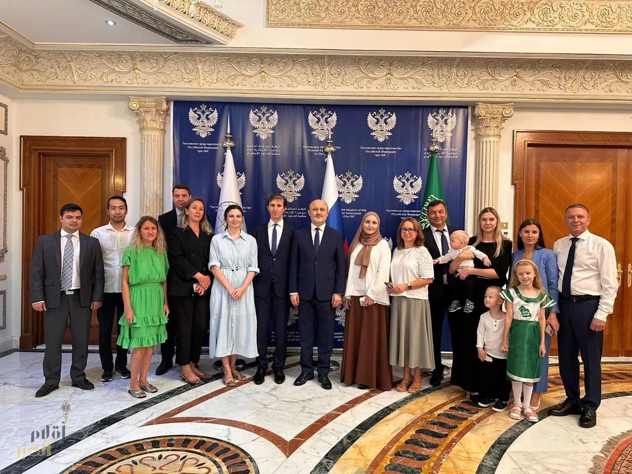 البعثة الروسية لدى منظمة التعاون الإسلامي تحتفي باليوم الوطني السعودي الـ95