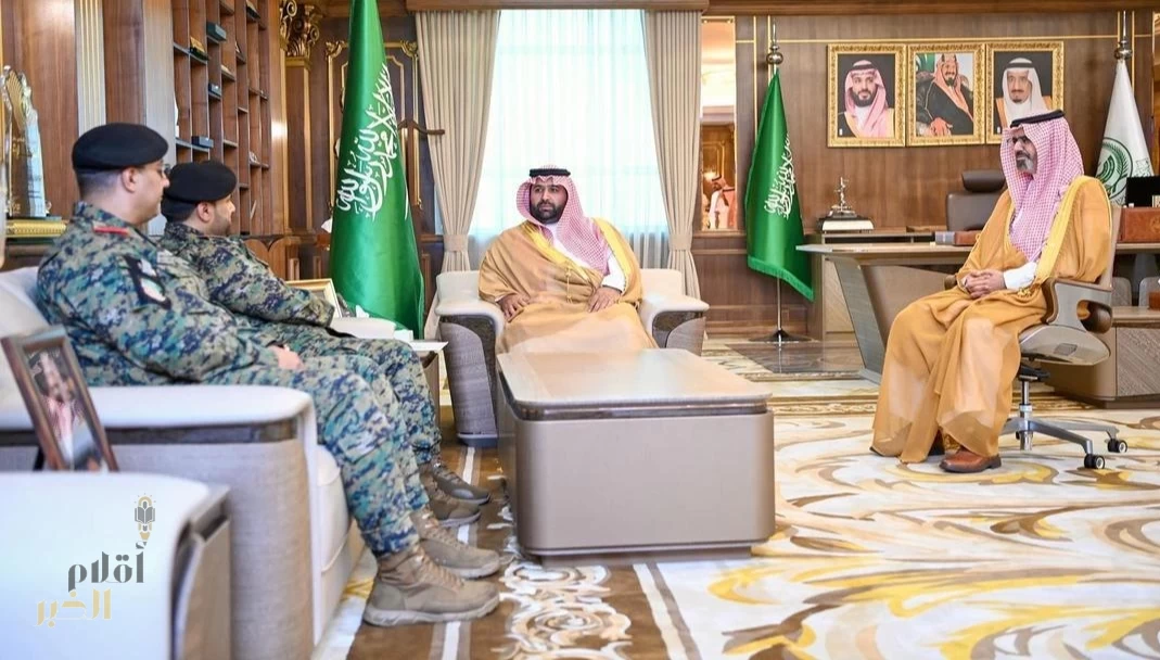 أمير جازان يستقبل وكيل وزارة الداخلية لشؤون الأفواج الأمنية