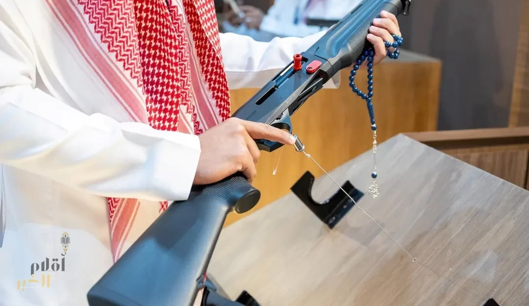 600 قطعة سلاح صيد متنوعة بمعرض الصقور والصيد السعودي الدولي 2025