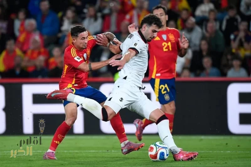 ثنائية جورجيا تقرب إسبانيا من المونديال